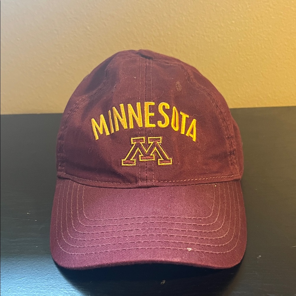 Maroon Minnesota Cap